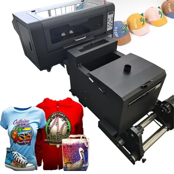 Topla rasprodaja inkjet printer Dtf A3 30 cm na roli filma Xp600 dual Dtf pisač za trese u prahu majica s трансферной pečatom na red