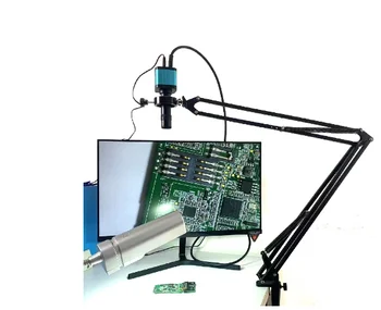 48MP 4K HD 1080P-MI USB Industrijski Video Digitalni Mikroskop Skladište 130X Zoom C Pričvršćivanja Objektiva Konzole stalak Za Popravak Lemljenje